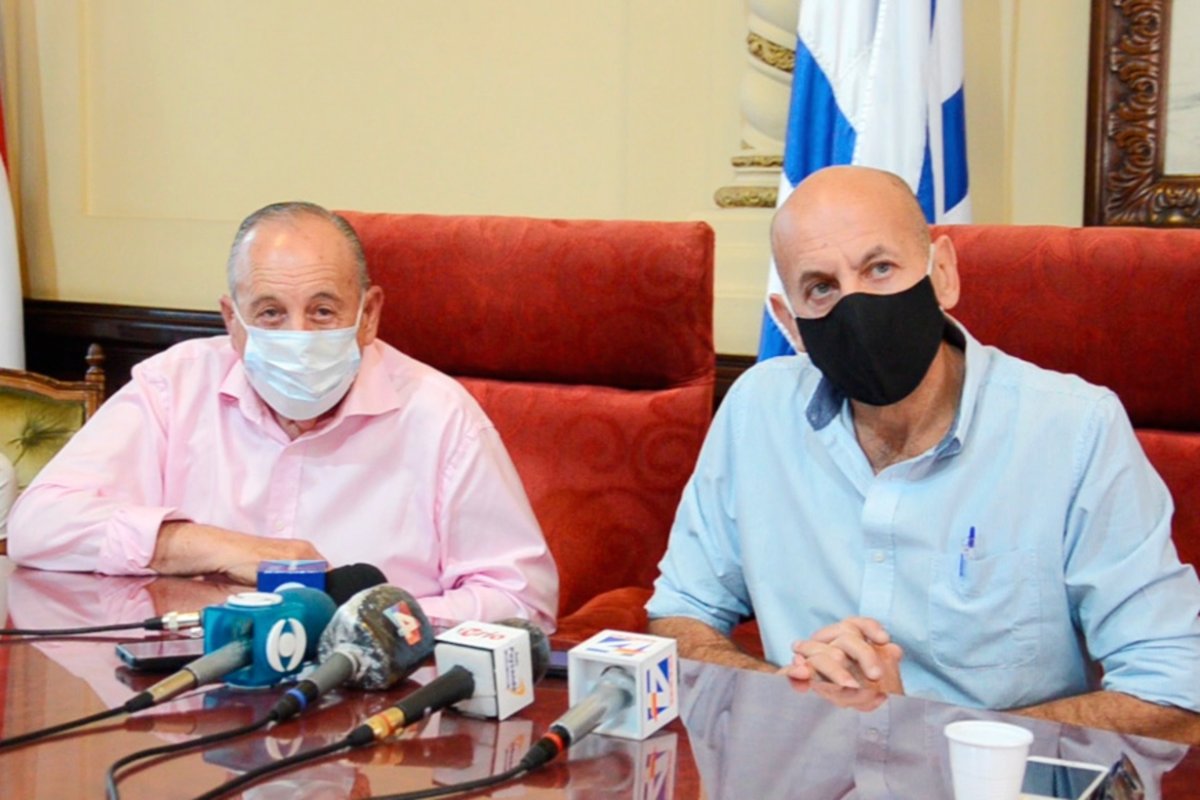 Carlos Leoni y Mario Diaz.