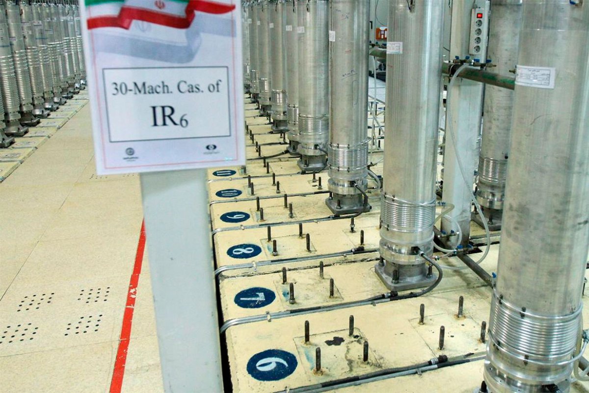 La central nuclear de Natanz en Ir&aacute;n