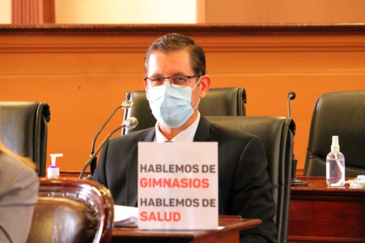 Brupbacher insiste con su proyecto legislativo.