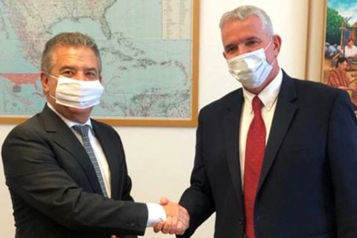 Modi Ephraim recibi&oacute; hoy a Urribarri.