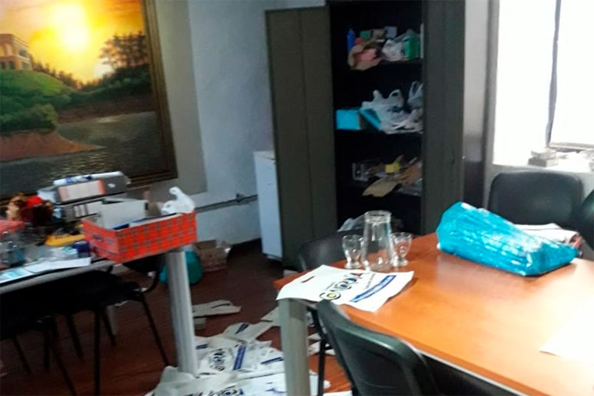 Hubo requisa en oficinas de San Carlos