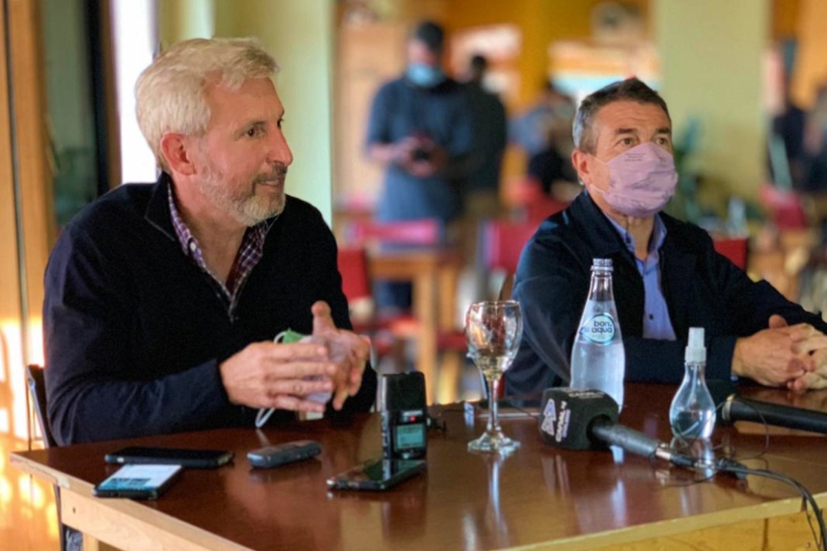 Frigerio junto a Roncaglia, en Concordia.