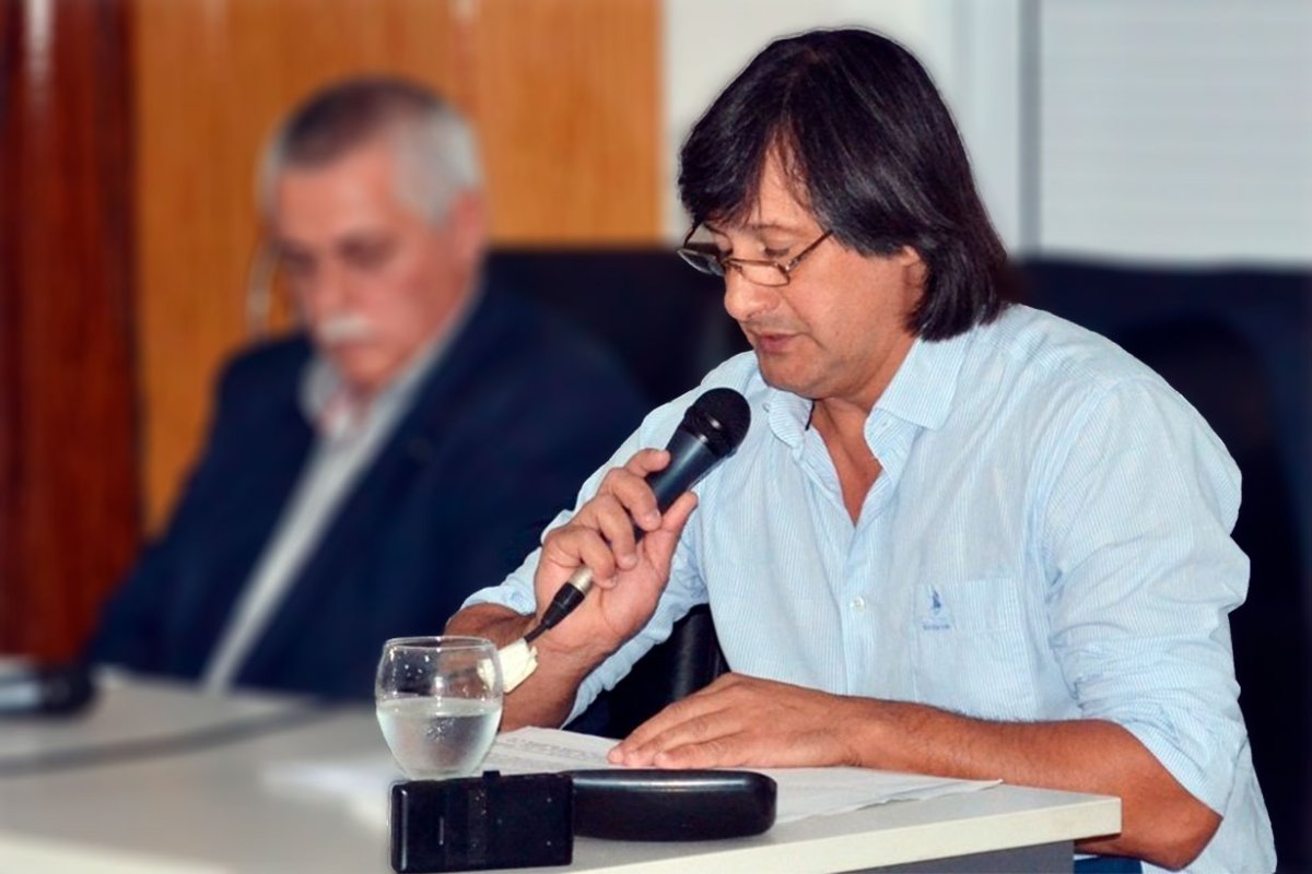 Sergio Mart&iacute;nez, intendente de General Campos.