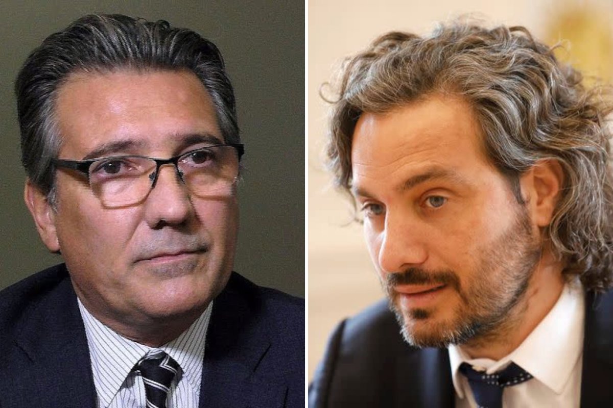 El titular de la UIER y el jefe de Gabinete.