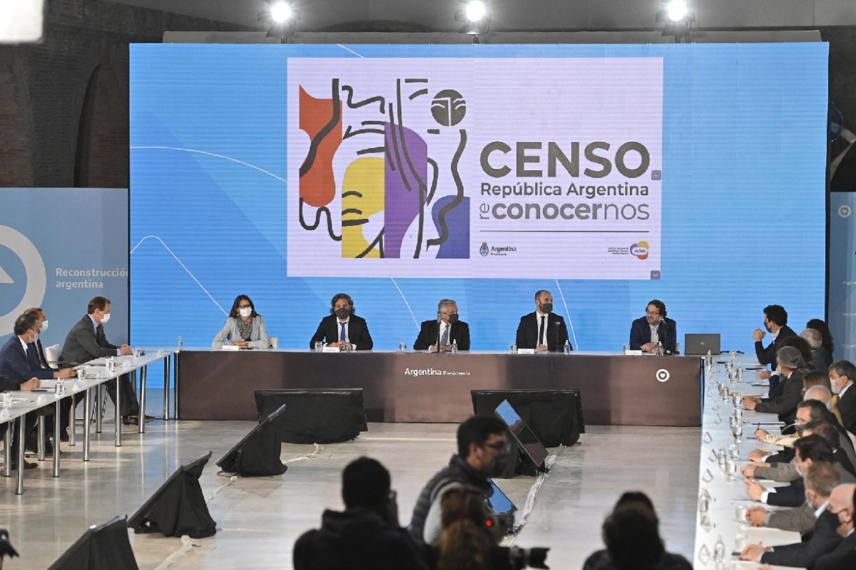 Bordet en la presentaci&oacute;n del Comit&eacute; Censal.