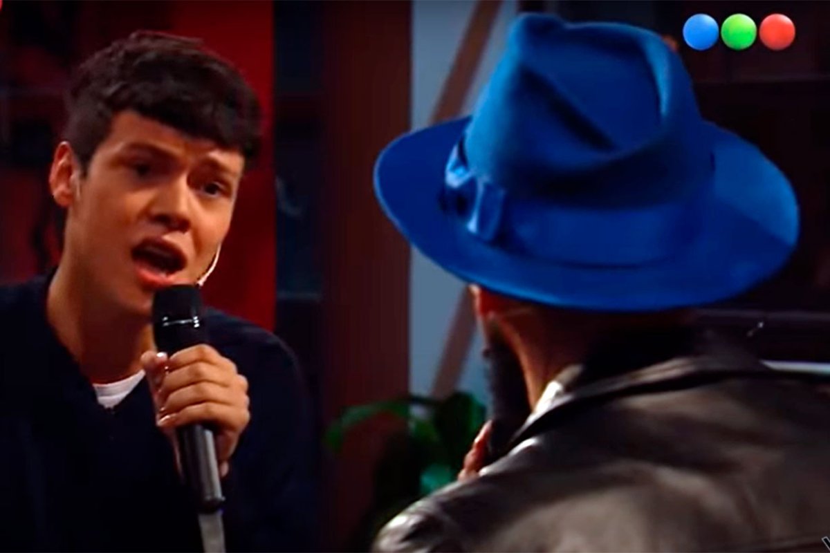 Santiago Borda con Abel Pintos