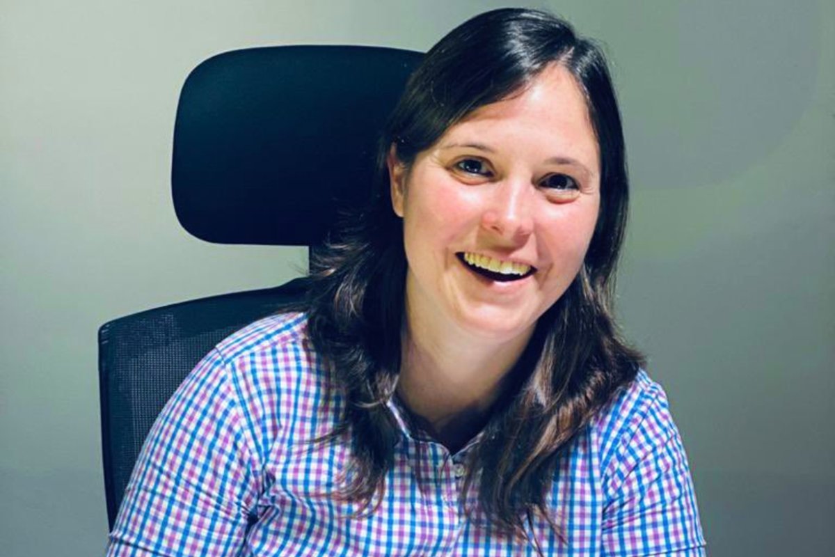 Luc&iacute;a Varisco, precandidata a diputada nacional.