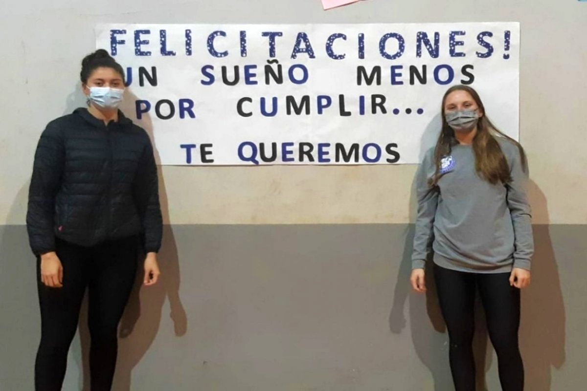 Sof&iacute;a Lescano y Julieta Aruga, al Mundial de voley
