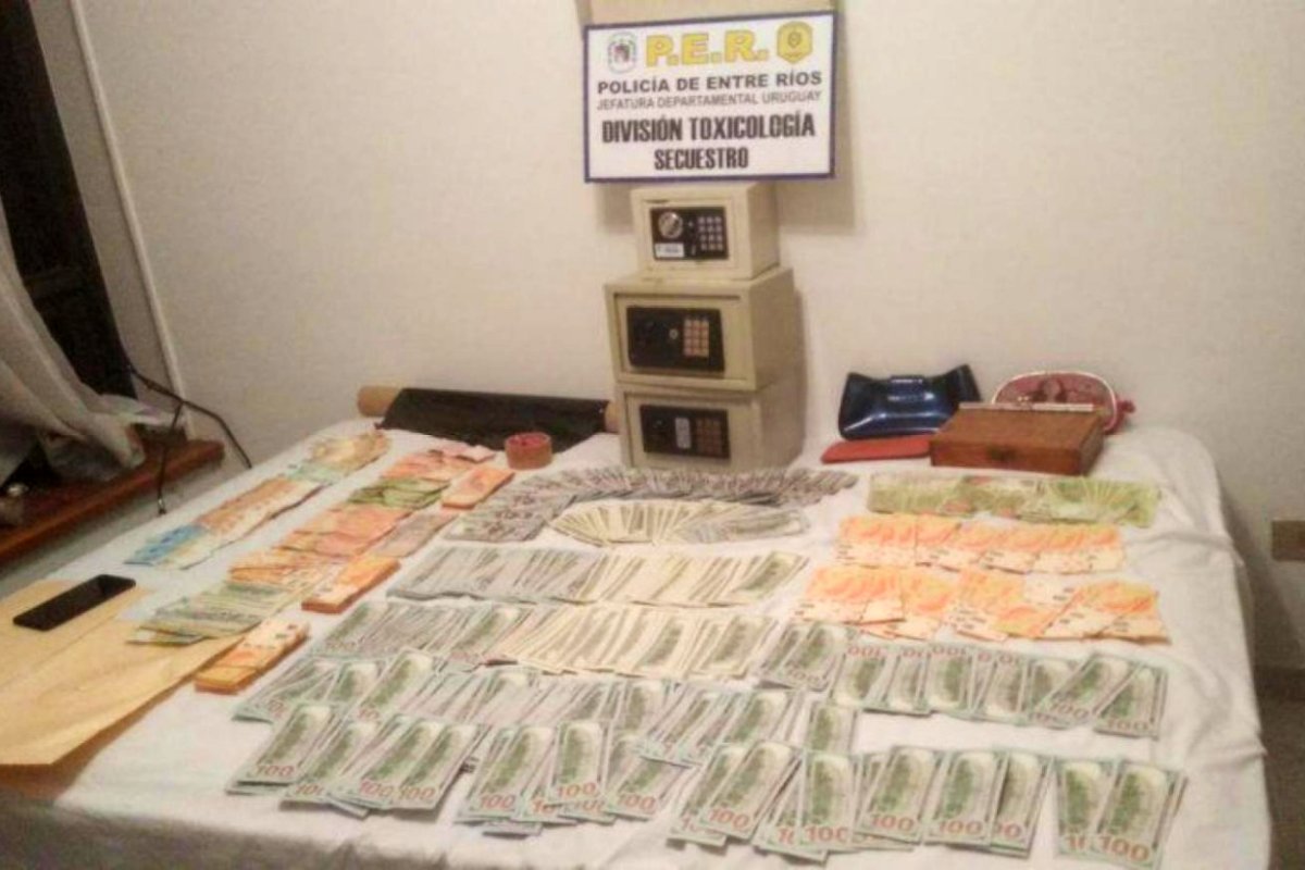 Ese dinero se secuestr&oacute; en CABA.