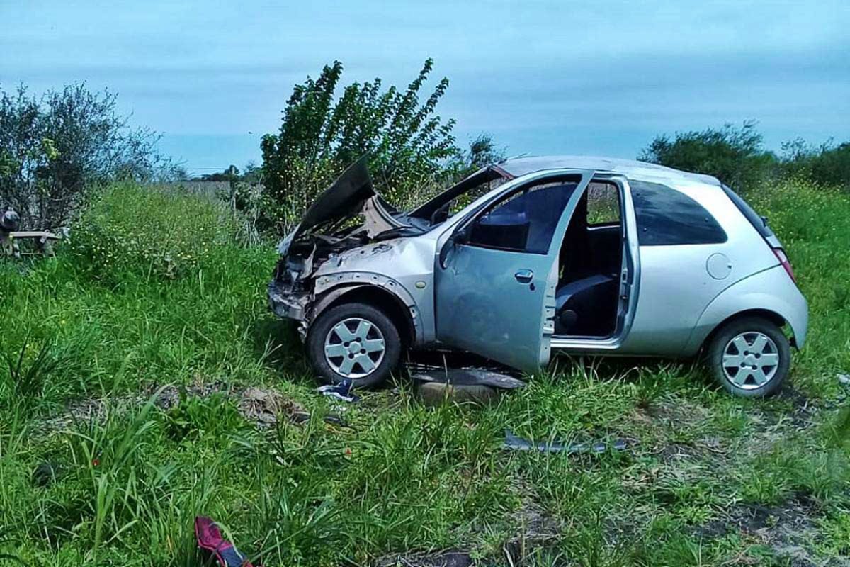 La conductora del Ka termin&oacute; con varias fracturas.