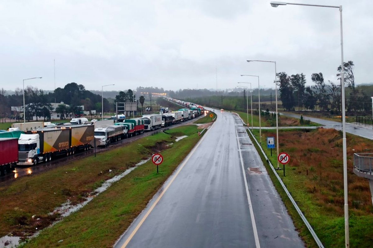 Por ahora, el transporte no vuelve a la ruta