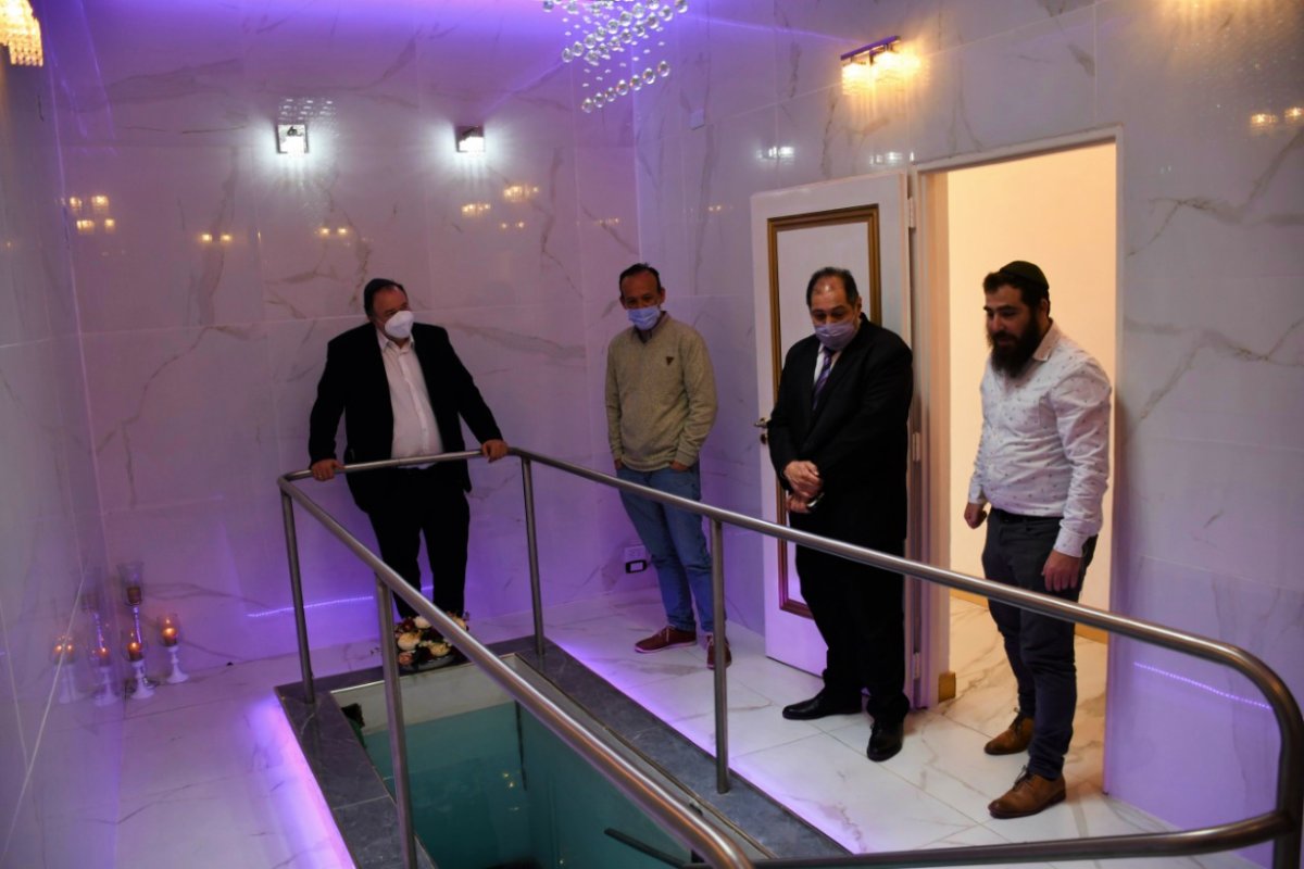 El ba&ntilde;o de purificaci&oacute;n, en Concordia.