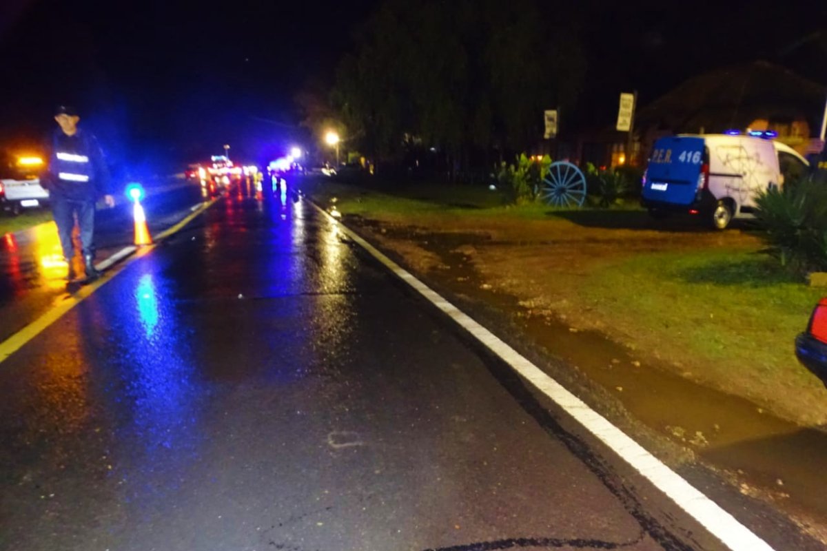 La fatalidad ocurri&oacute; en el km 6,5 de la ruta 130.