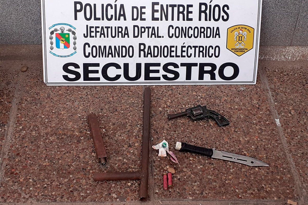 Las armas en poder de un chico de 15 a&ntilde;os