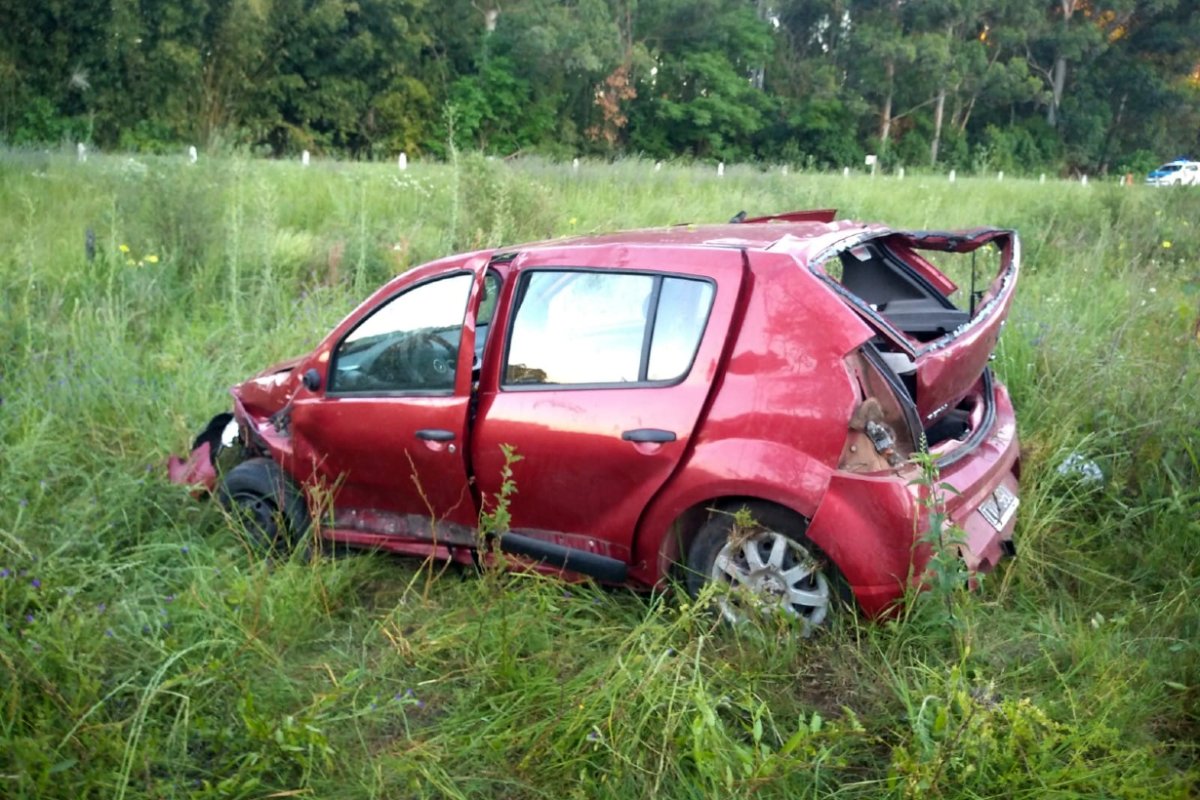 As&iacute; qued&oacute; la Sandero que despist&oacute; hoy.