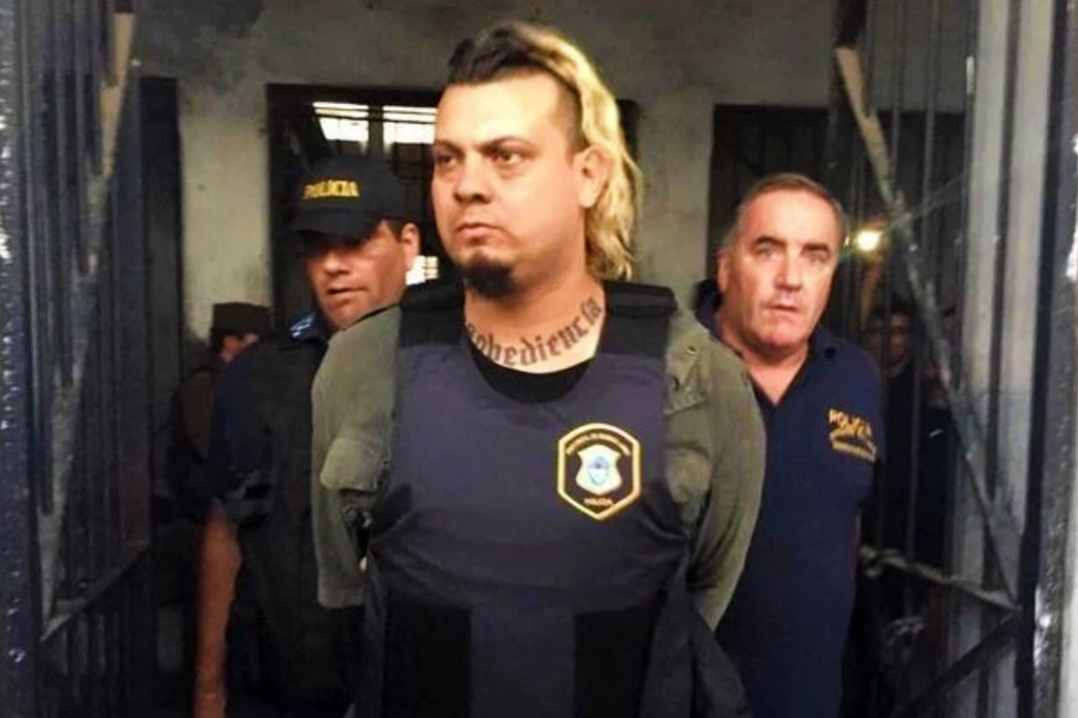 "Largo" Genez, detenido el 6/2 en Gualeguaych&uacute;.