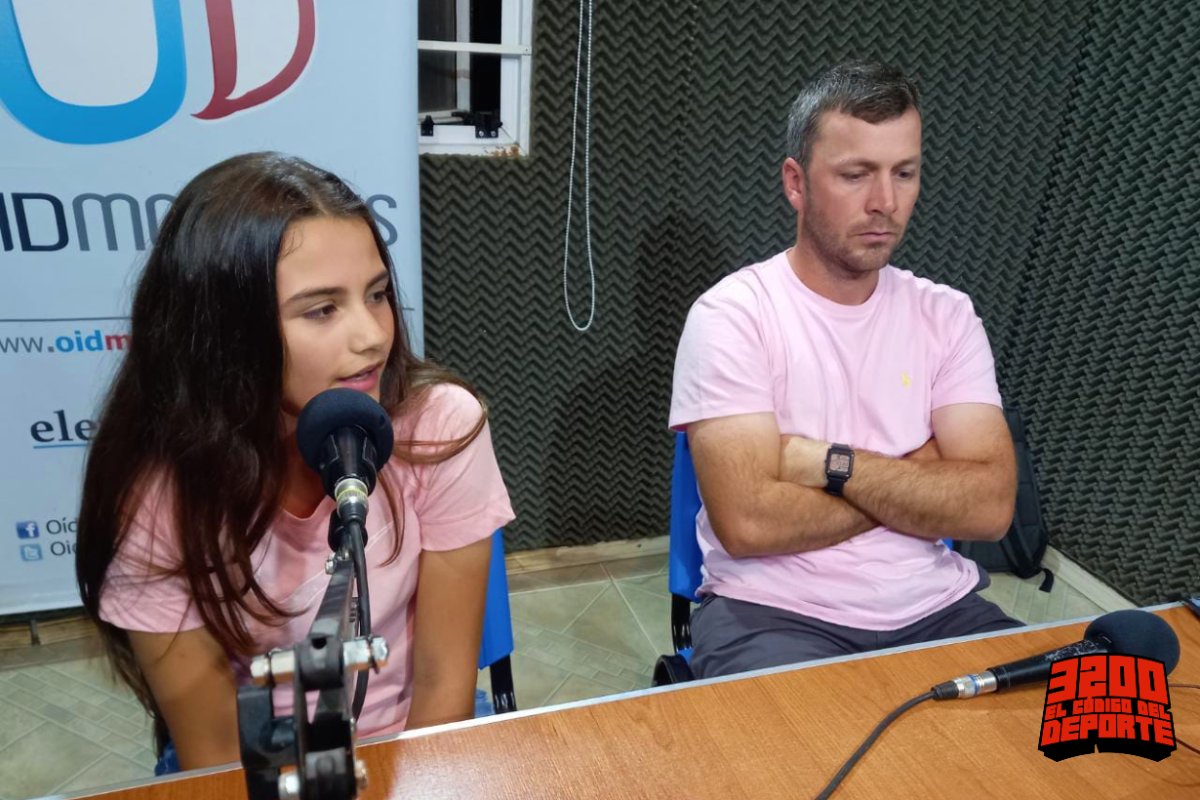M&iacute;a Yaya y Federico Carbonara, juntos.