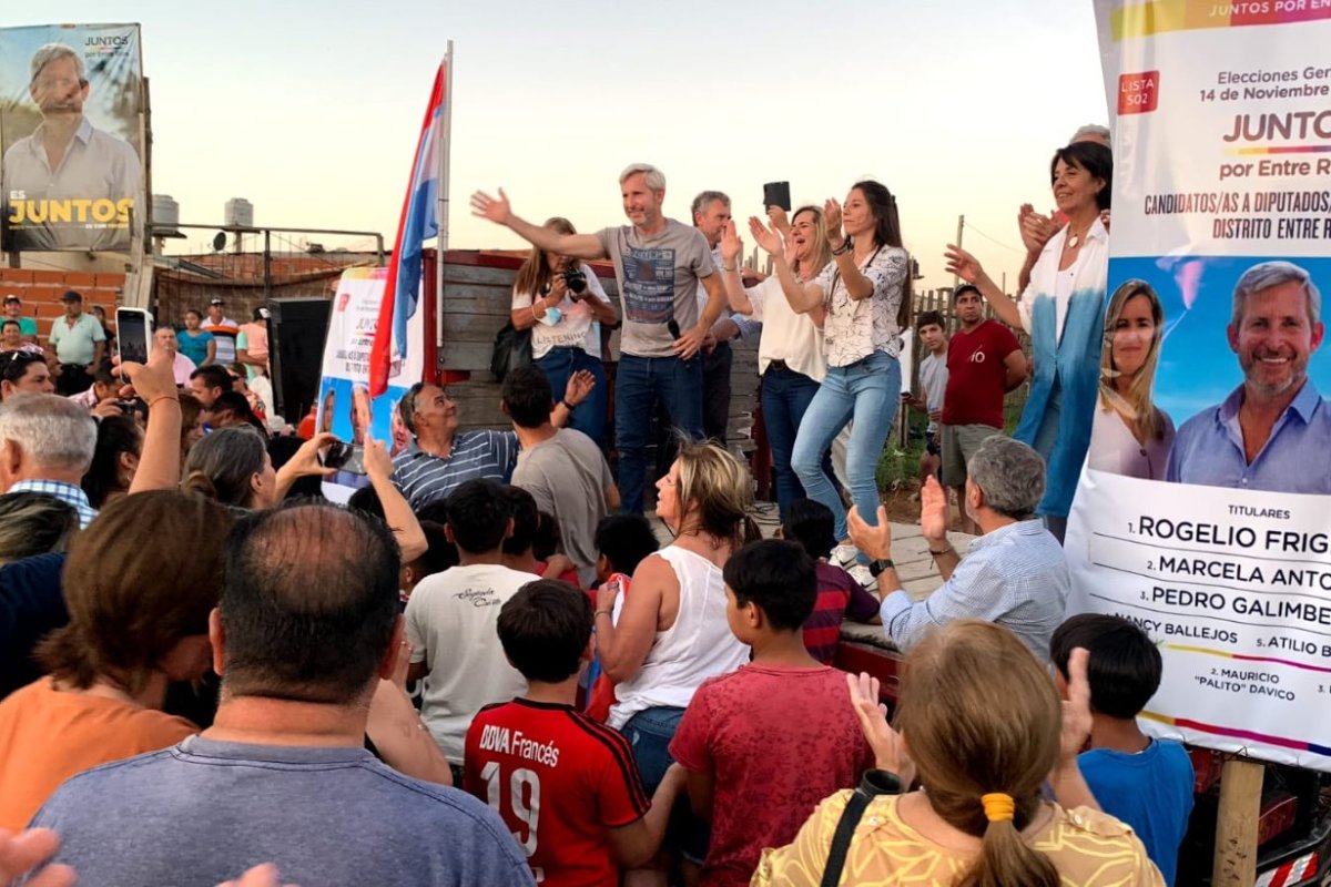 &Uacute;ltimo acto de Frigerio en Concordia.