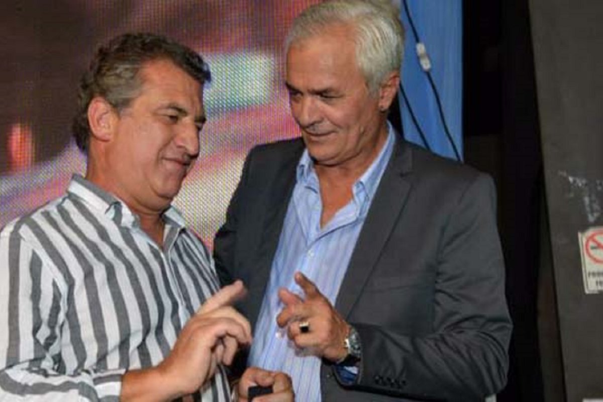 Hugo Mars&oacute; junto a Sergio Urribarri.