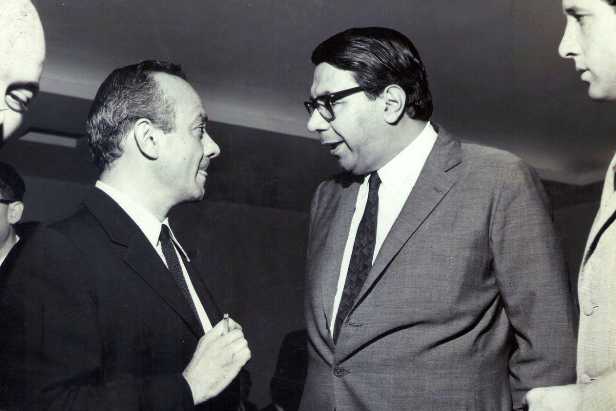 Juntos, en 1969 (foto de autor no identificado).