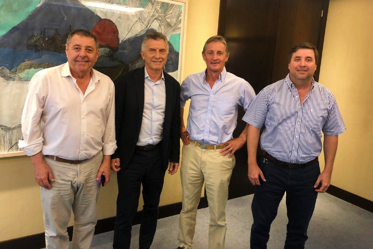 De Angeli, Macri, Feldkamp y Mattiauda.