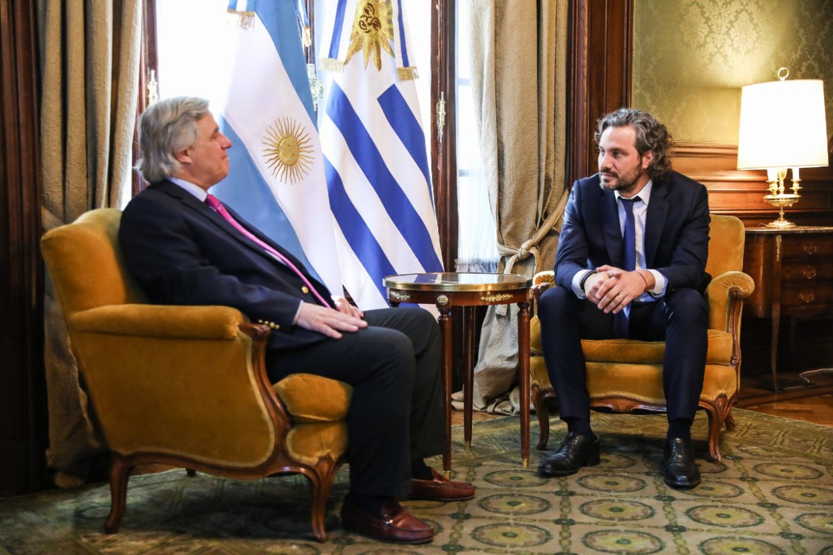Busti y Cafiero, juntos el lunes &uacute;ltimo.