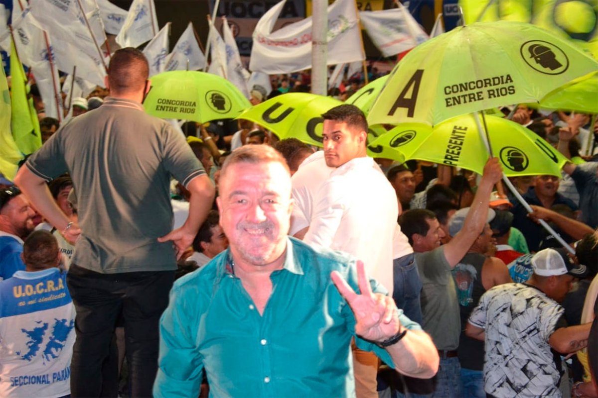 La foto del posteo de Amadeo Cresto