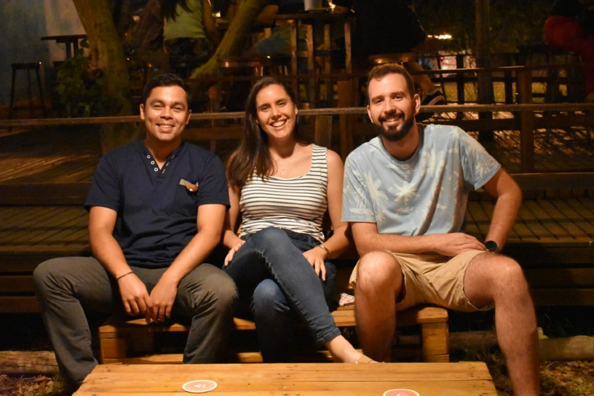 Eli&aacute;n, Eva y "Memi" son 3 de los integrantes.