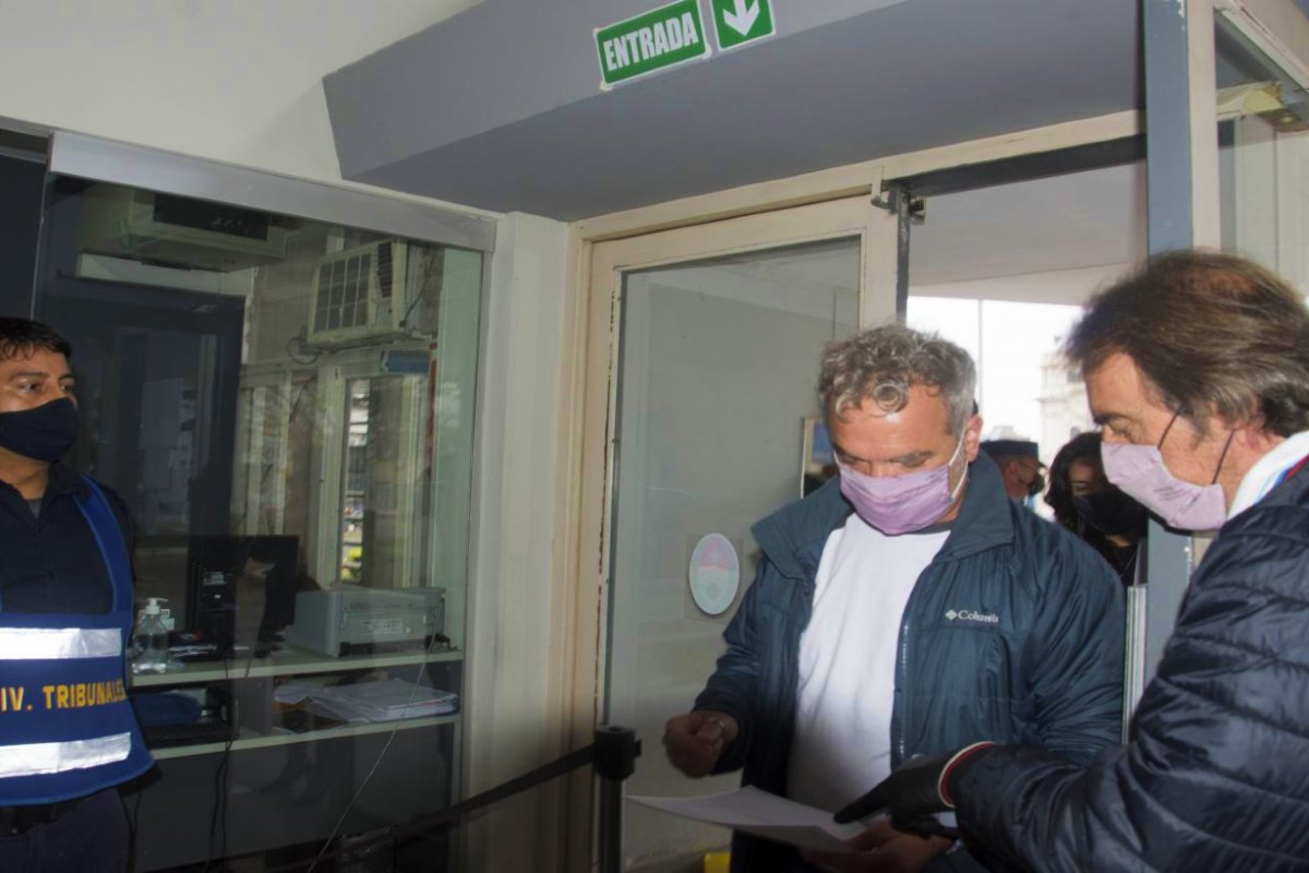 Caruso, en Tribunales (foto de septiembre).