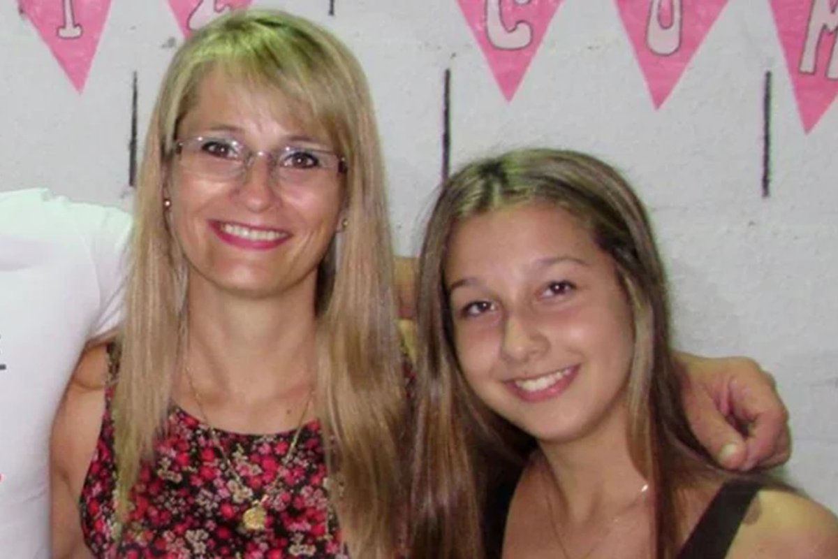 Nahir Galarza y su madre, Yamina Kroh.