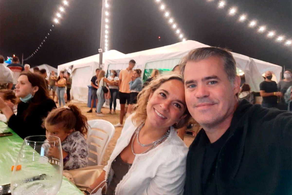 La selfie de Piaggio en la fiesta