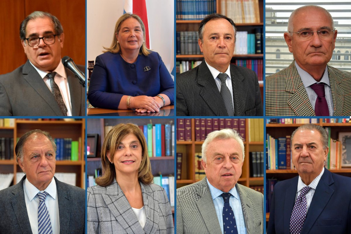 El STJ actualmente tiene 8 integrantes.