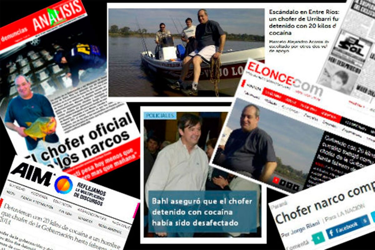 La detenci&oacute;n del chofer, en los medios