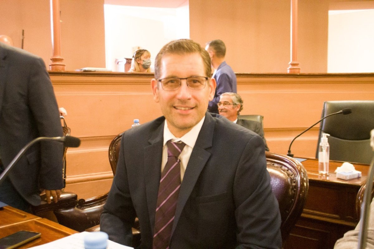 Uriel Brupbacher, diputado provincial.
