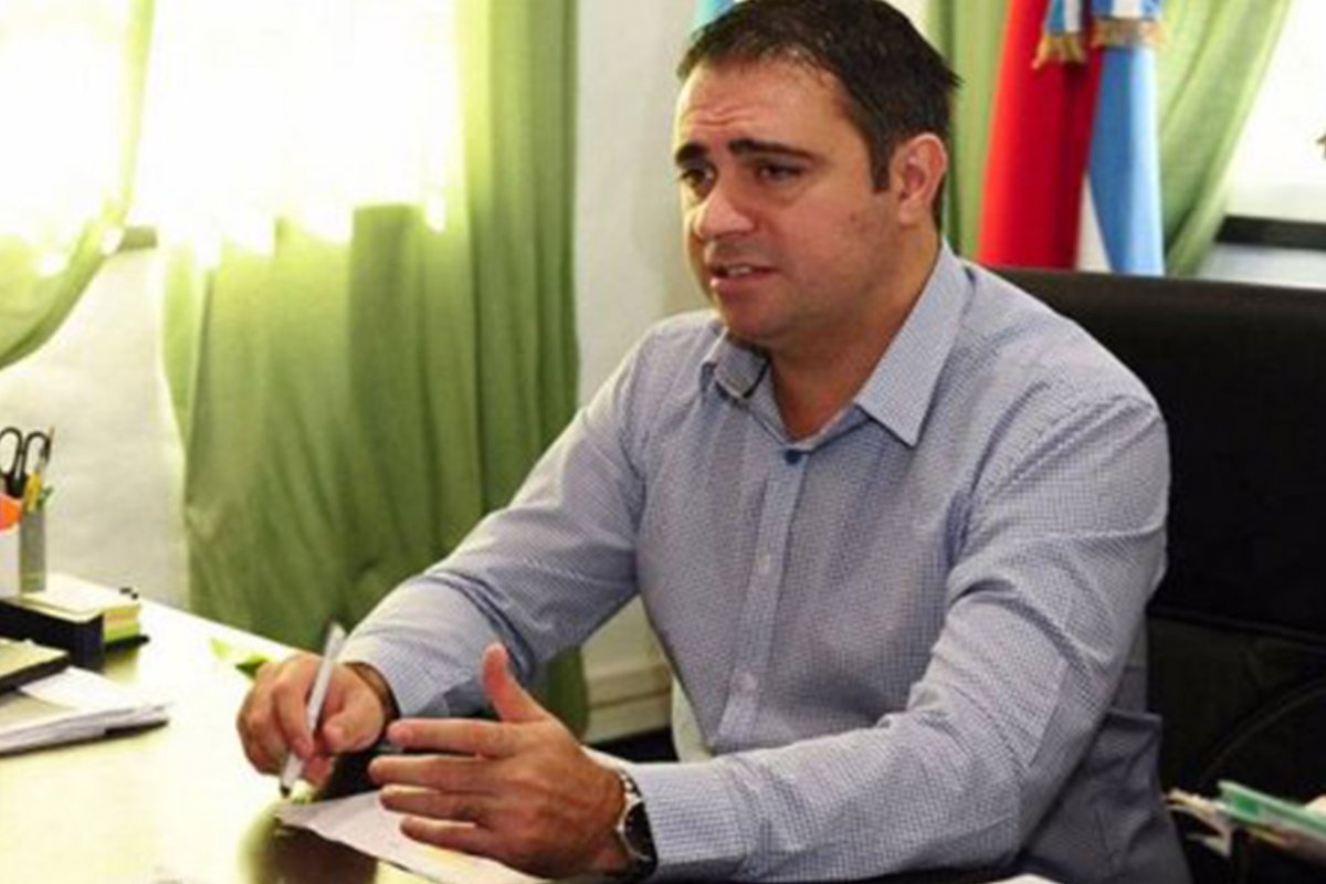 Mauricio Davico, intendente de Pueblo Belgrano.