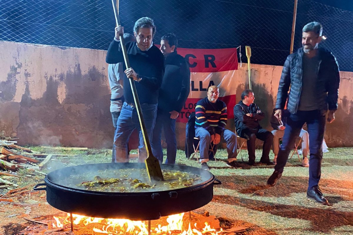 Gast&oacute;n Manes, en Mendoza la semana pasada.