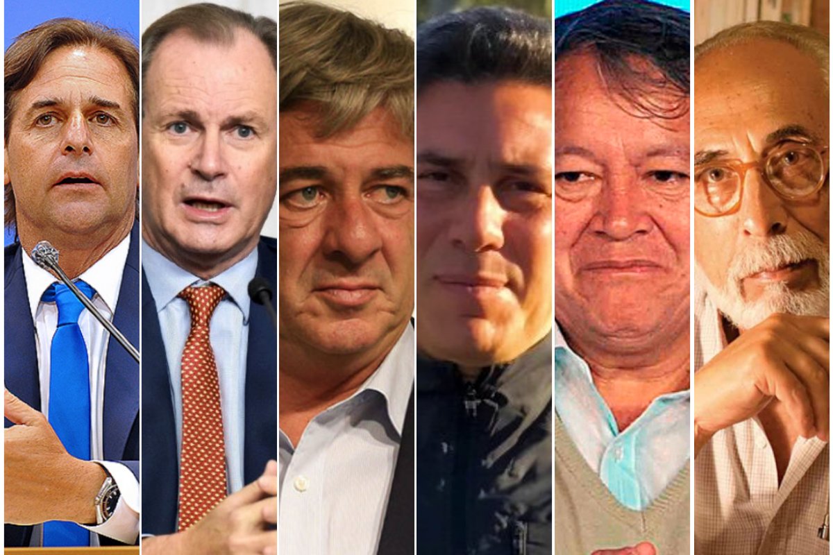 Alguno de los oradores del 24 de mayo.