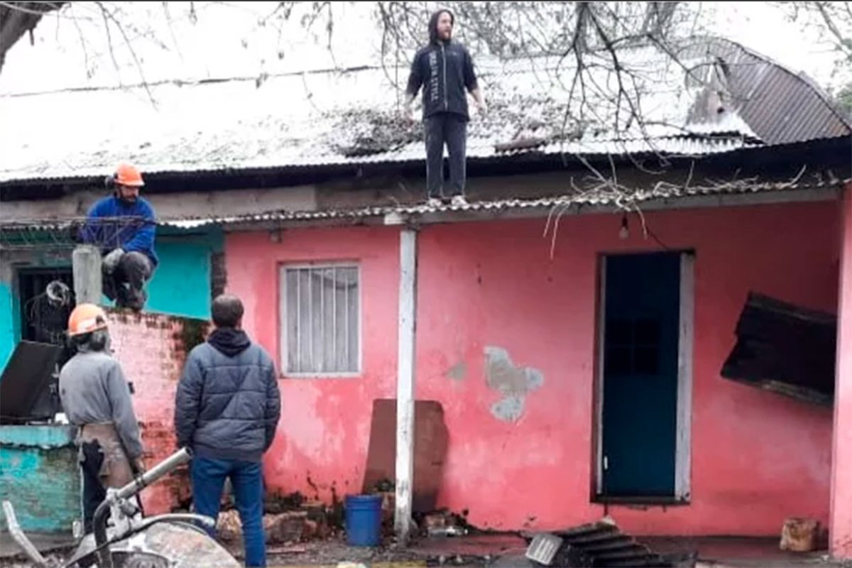 El lugar que se incendi&oacute; (Cr&eacute;dito El Sol)