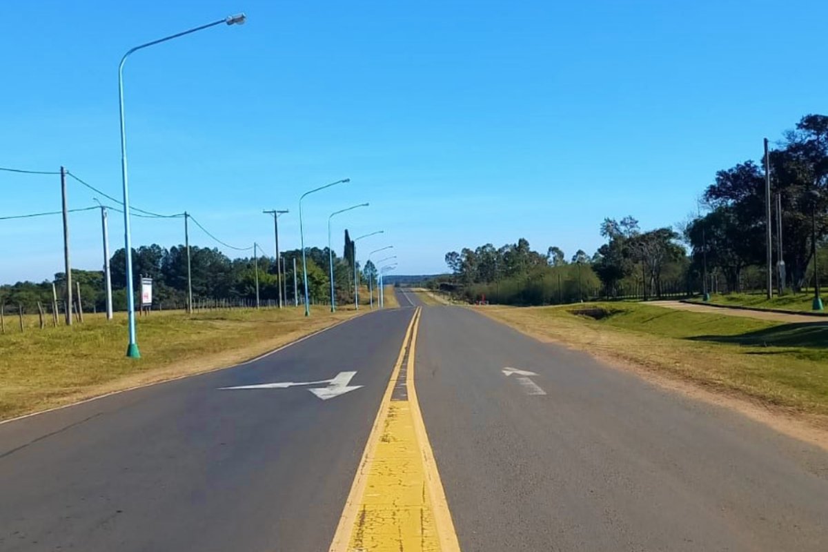 As&iacute; luce el camino, seg&uacute;n la Municipalidad.