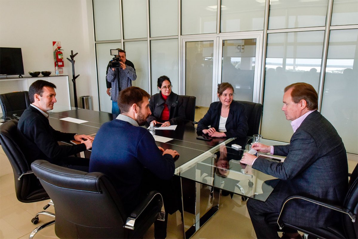 Bordet recibi&oacute; a la directora del Palacio