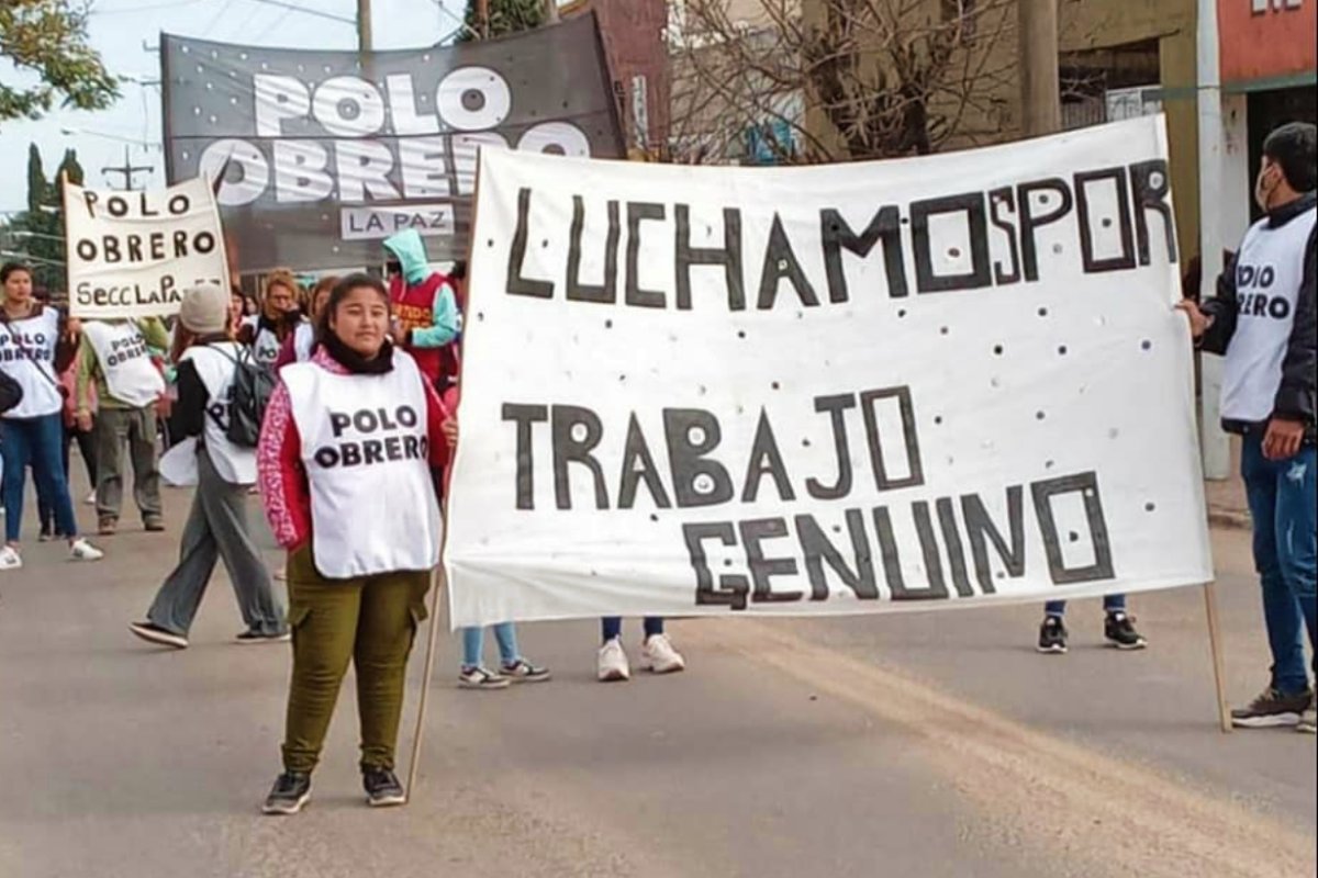 Protesta en La Hist&oacute;rica (de archivo).