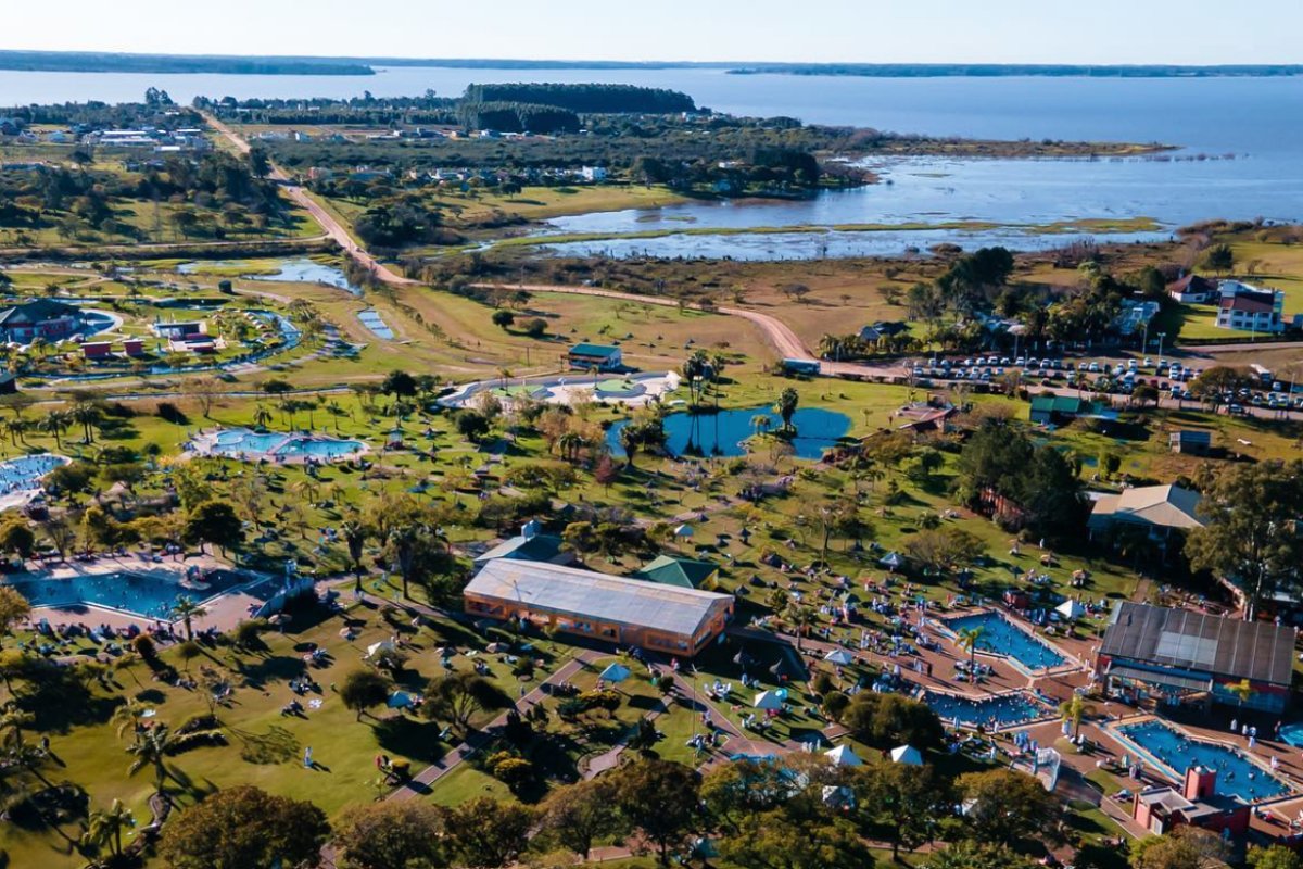 Termas de Federaci&oacute;n, una de las preferidas.