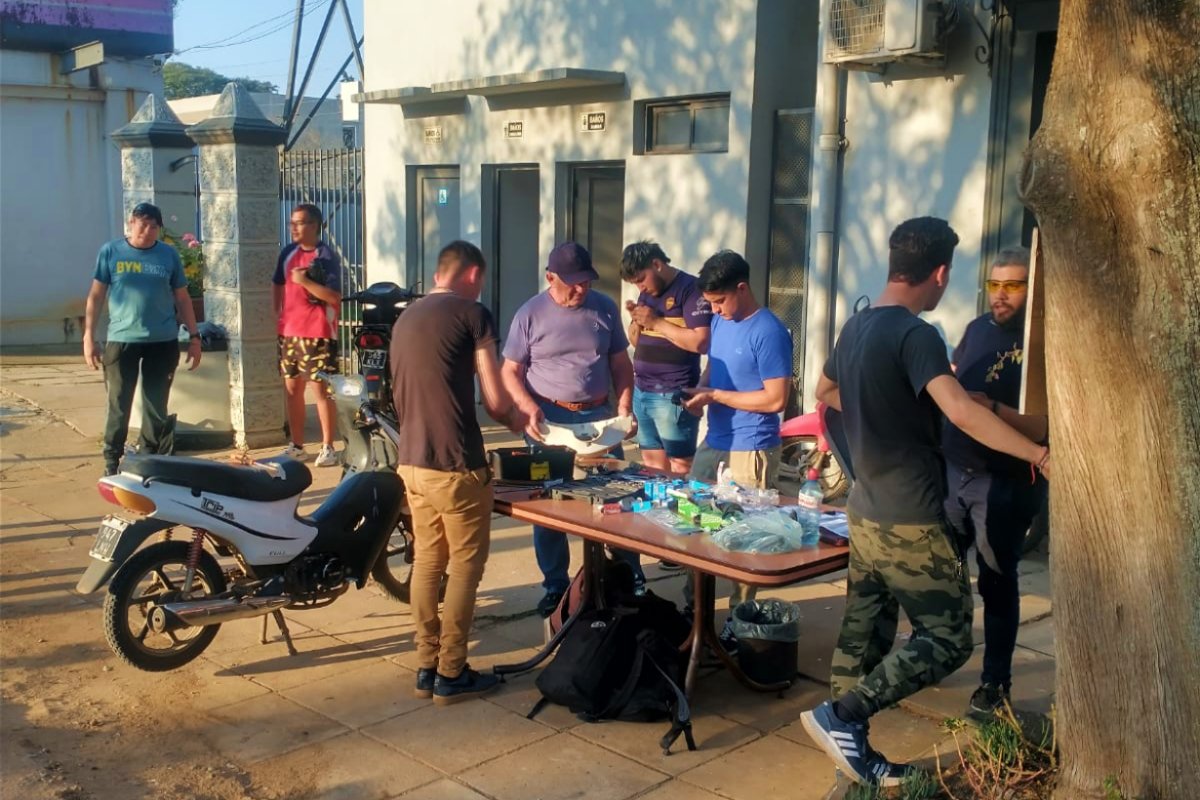 El cambio, en el taller de reparaci&oacute;n municipal.