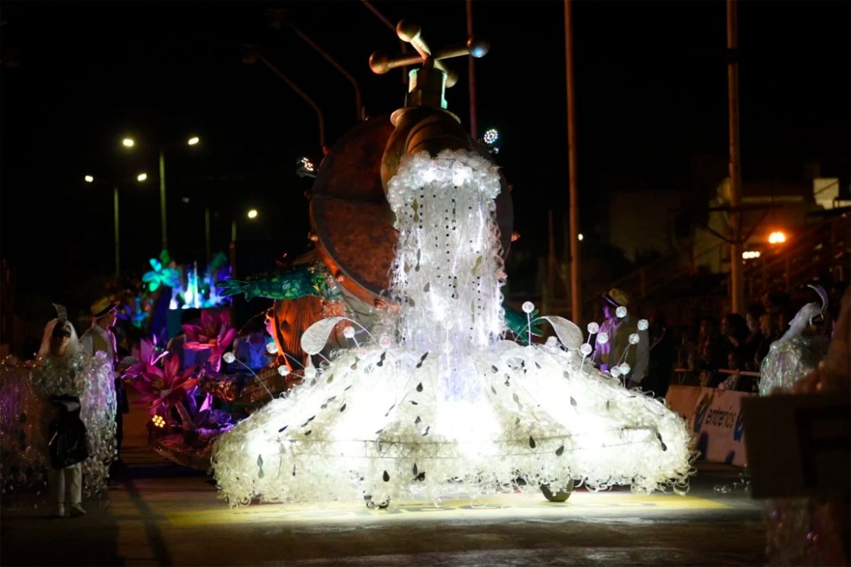 El desfile de carrozas