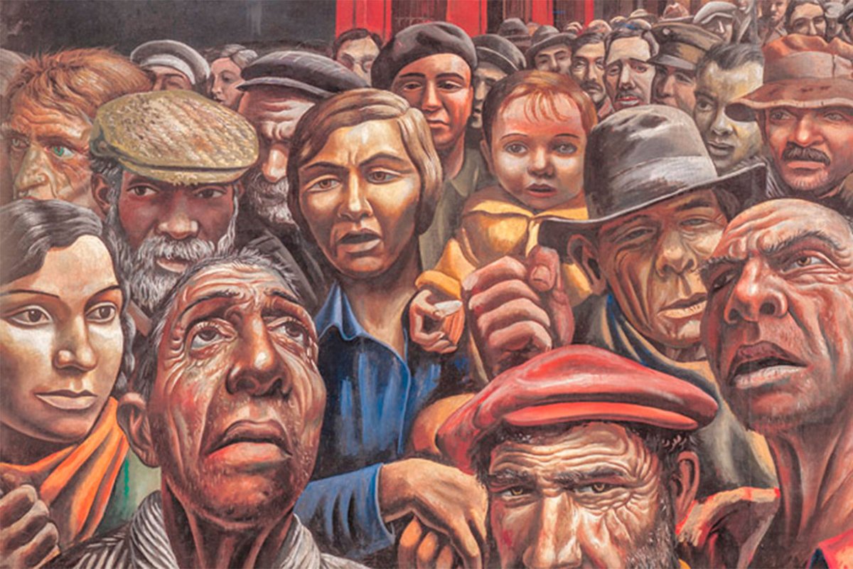 Manifestaci&oacute;n, de Antonio Berni
