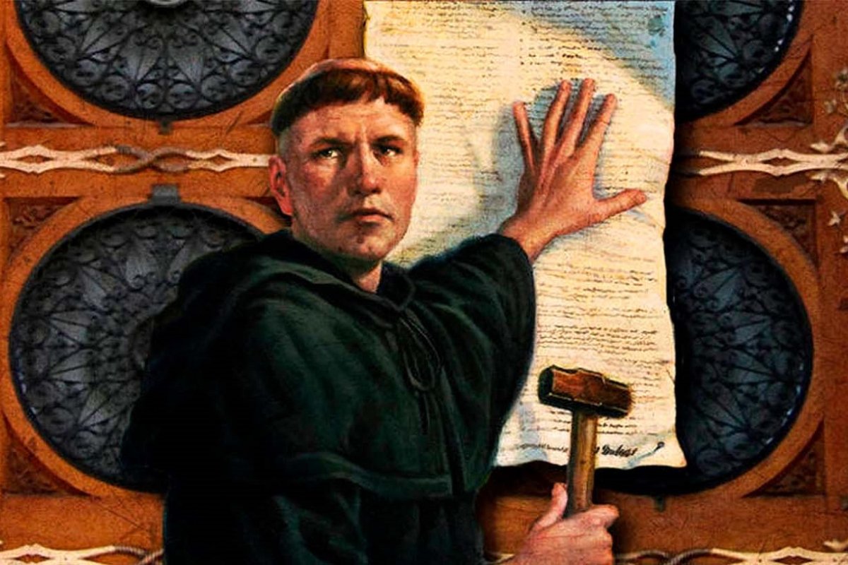 Mart&iacute;n Lutero, monje alem&aacute;n.