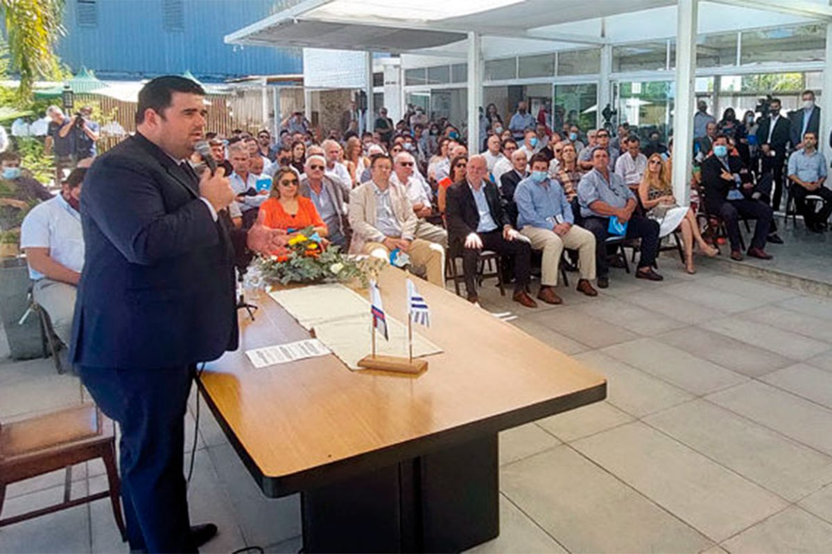 Nicol&aacute;s Olivera, intendente de Paysand&uacute;