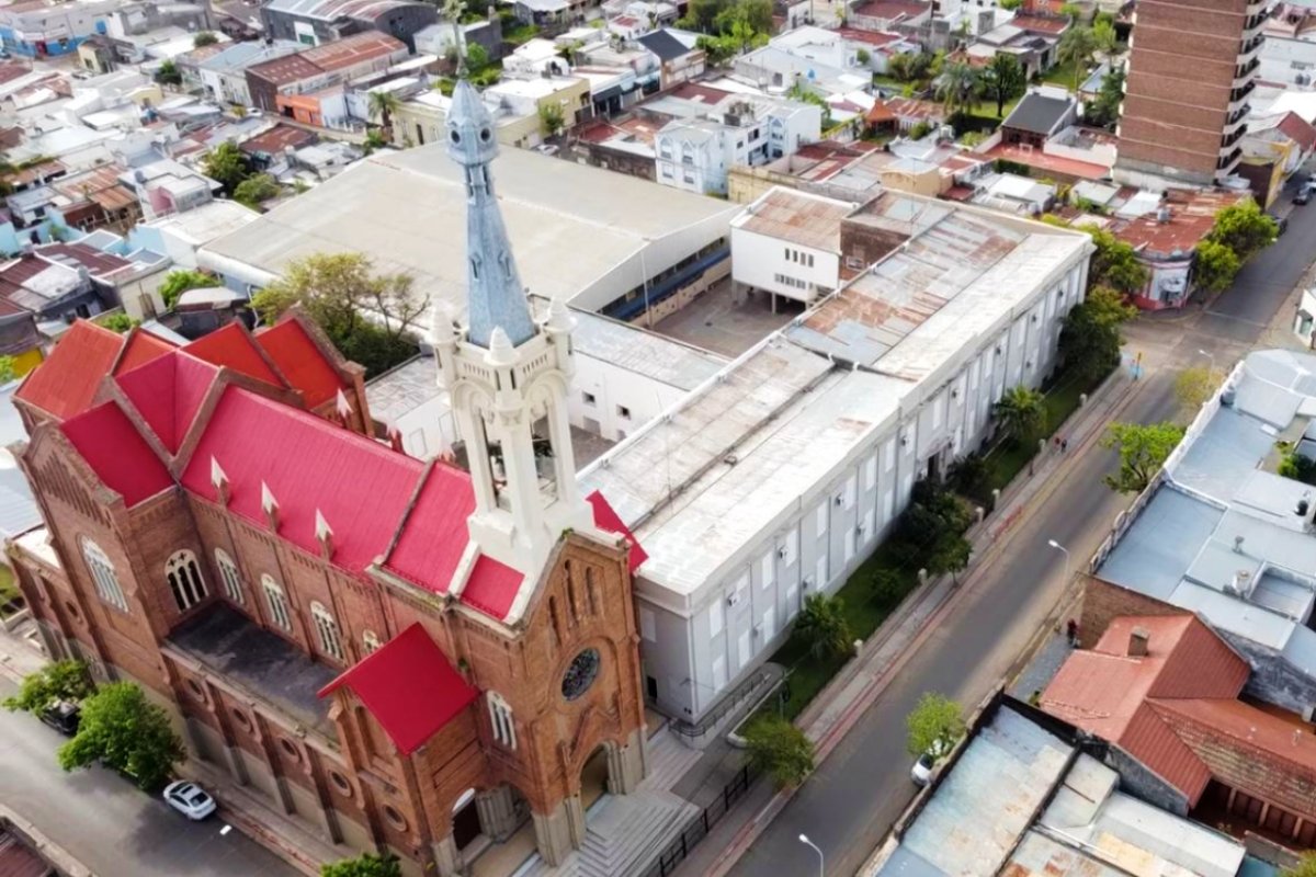 Una de las tomas logradas con el drone.