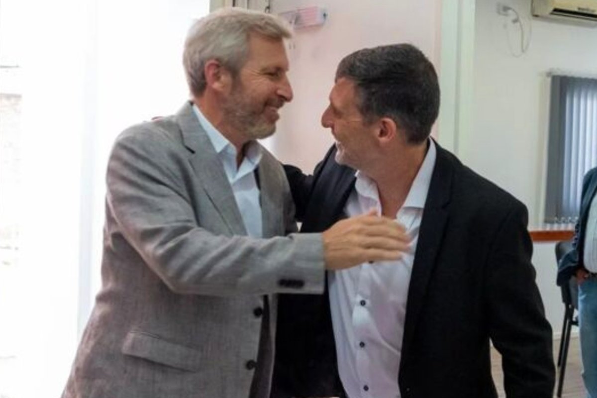 Frigerio y el rector de la UADER.