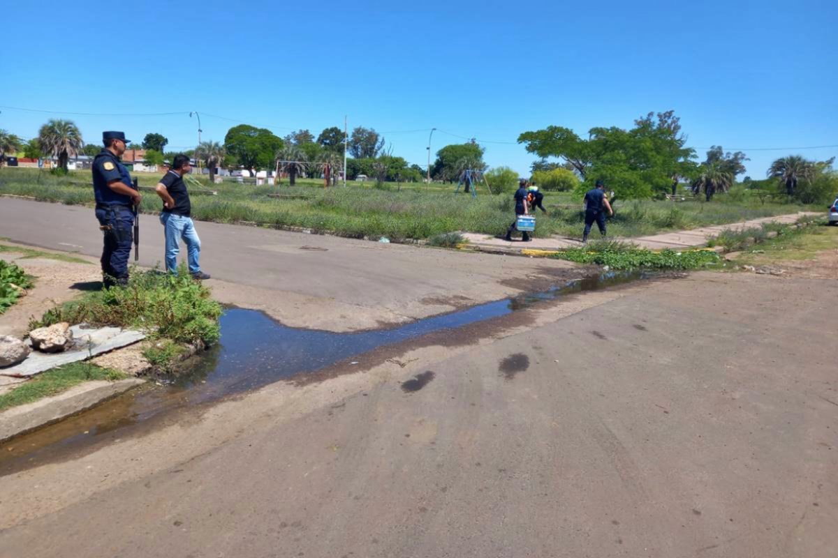 Otra muerte en zona sur (foto: DRU).